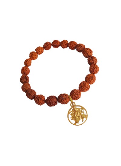 Maa Durga Devi Rudraksha Bracelet For Men